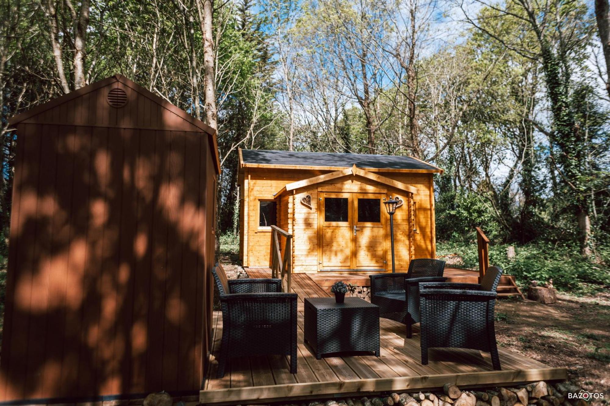 Cabane Insolite Avec Escape Game Saint-Évarzec Екстериор снимка